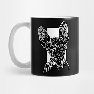 Sphinx cat lover Sphynx hairless cat breed naked cat Mug